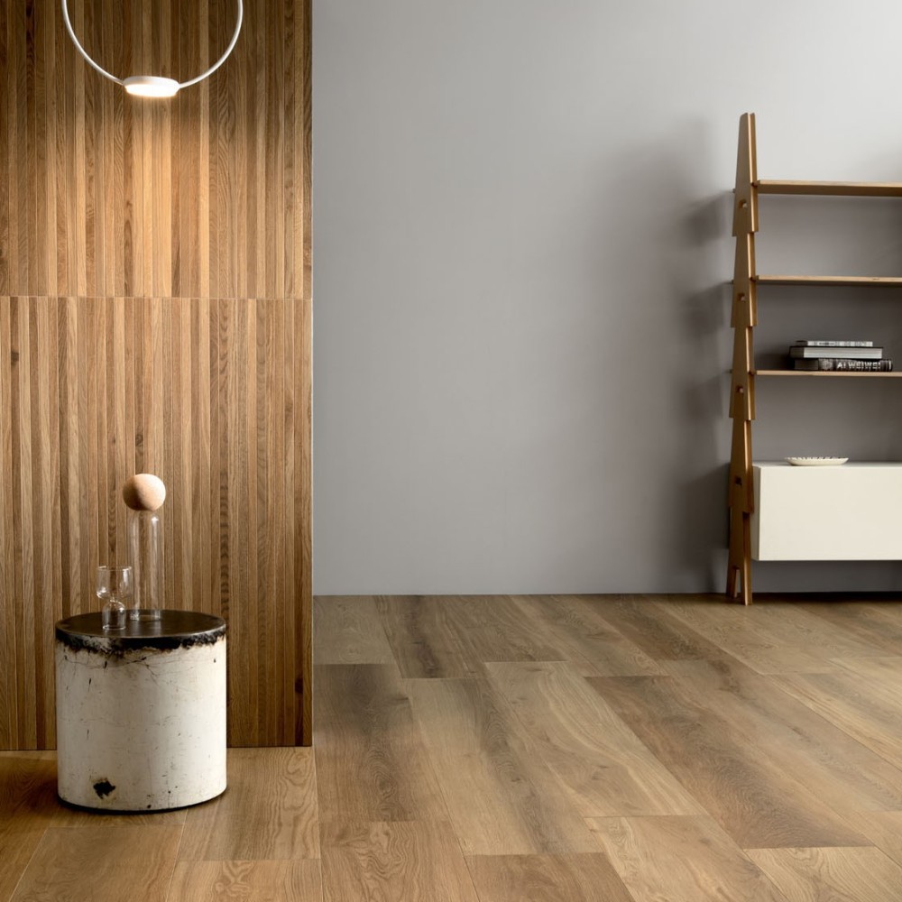 Carrelage effet bois lea ceramiche bio select oak natural Finition - NATUREL, Epaisseur - 9,5 mm, Format  - 20*120 Rectifie