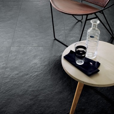 Carrelage effet pierre lea ceramiche waterfall dark flow