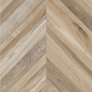 Carrelage effet bois rondine timeless greige chevron naturel