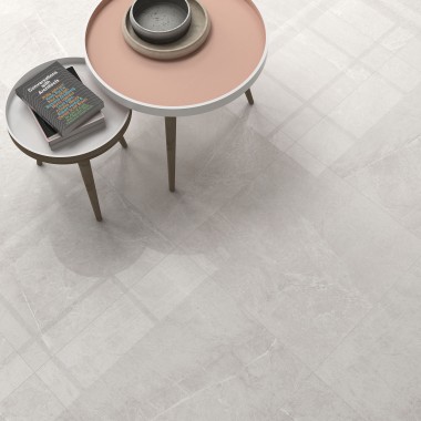 Carrelage effet marbre geotiles athens blanco brillant